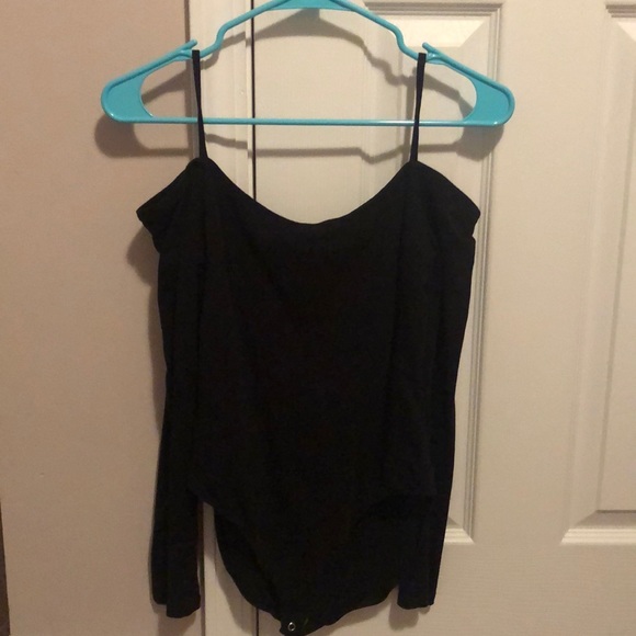 Express Tops Express Black Bodysuit Poshmark